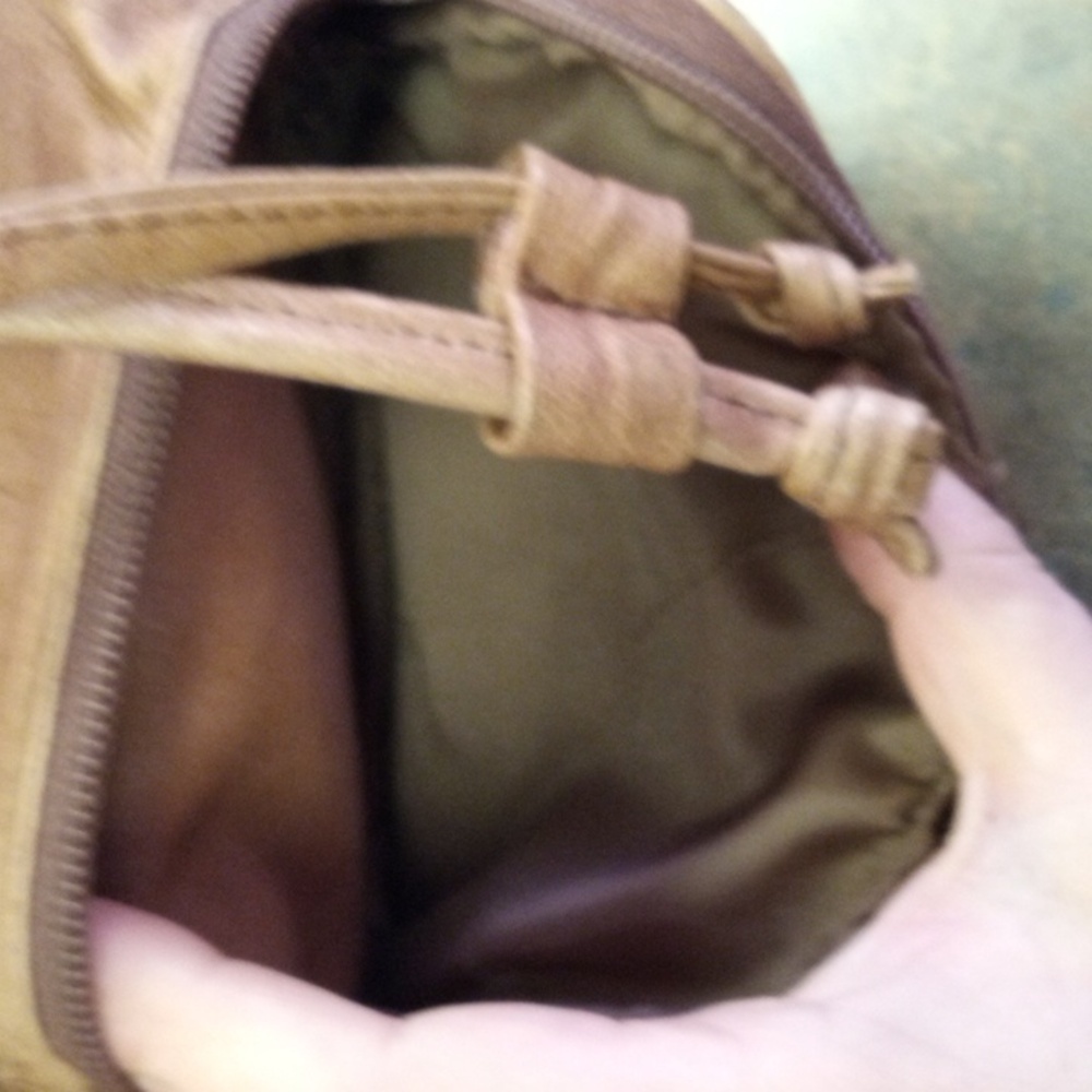 Tan Leather Backpack - image 6
